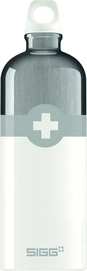Waterfles Sigg Swiss Logo Alu 1.0L