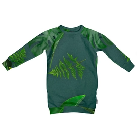 Sweater Dress SNURK Green Forest Kinder