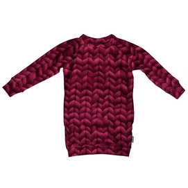 Sweater Dress SNURK Kids Twirre Burgundy Red