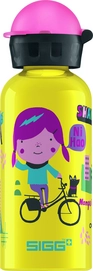 Water Bottle Sigg Travel Girl Shanghai Clear 0.4L