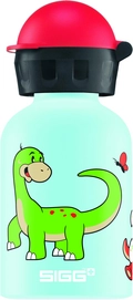Water Bottle Sigg Dino Family Clear 0.3L