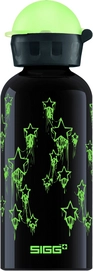 Water Bottle Sigg Glow Stars Clear 0.4L