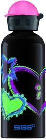 Wasserflasche Sigg Key To Your Heart Clear 0,6L