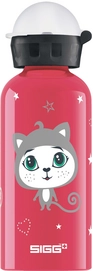 Water Bottle Sigg Kitty Kittens Clear 0.4L