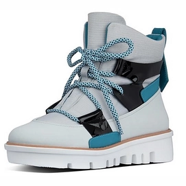 FitFlop Glace™ Ankle Boots Ice Grey Damen