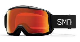 Skibril Smith Kids Grom Black / ChromaPop Everyday Red Mirror