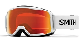 Skibril Smith Kids Grom White / ChromaPop Everyday Red Mirror