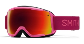 Smith Grom Junior Fuchsia Static Frame Red Sol-X Mirror Skibril