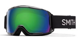 Smith Grom Junior Black Frame Green Sol-X Mirror Skibril