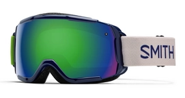 Smith Grom Junior Midnight Brighton Frame Green Sol-X Mirror Skibril