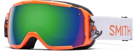 Skibril Smith Grom Sno-Motion Frame Green Sol X Mirror Lens