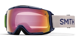 Smith Grom Junior Midnight Brighton Frame Red Sensor Mirror Skibril