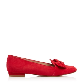 Dune Graciano Red Suede