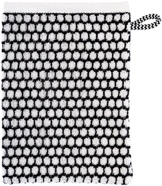 Washandje Mette Ditmer Grid Black/Off White