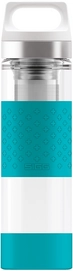 Wasserflasche Sigg Hot Cold Glass WMB Aqua 0,4L