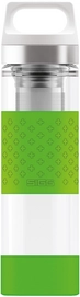 Water Bottle Sigg Hot Cold Glass WMB Green 0.4L