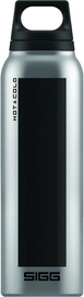 Thermos Flask Sigg Hot Cold Accent Black 0.5L