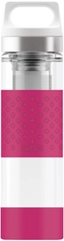 Wasserflasche Sigg Hot Cold Glass WMB Berry 0.4L