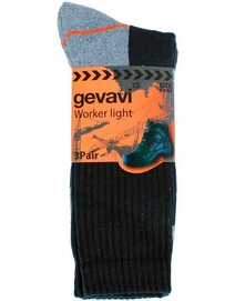 Sokken Gevavi GW80 Light Zwart (3 paar)