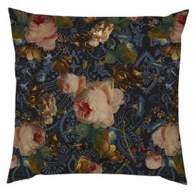 Coussin Essenza x Mauritshuis Gallery of Roses Nightblue (50 x 50 cm)