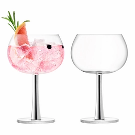 Verres à Gin Tonic L.S.A. Gin Zilver 420 ml (Lot de 2)