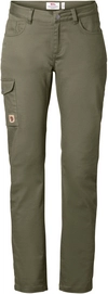 Broek Fjällräven Women Greenland Stretch Trousers Laurel Green