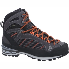 Walking Boots Hanwag Makra Combi GTX Asphalt/Orange-Shoe Size 6