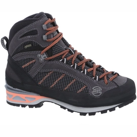 Walking Boots Hanwag Makra Combi Lady GTX Asphalt/Orange-Shoe Size 4