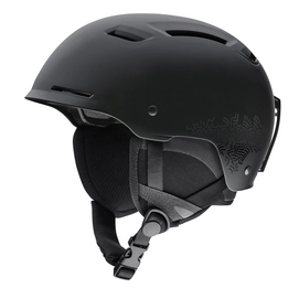 Skihelm Smith Pointe Matte Black New Wave Damen