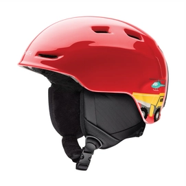 Skihelm Smith Zoom Kids Fire Transportation