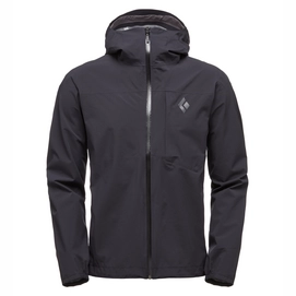 Jacke Black Diamond Fineline Stretch Rain Shell Black Herren-S