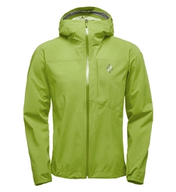 Jacke Black Diamond Fineline Stretch Rain Shell Aloe Herren