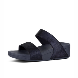 FitFlop Shimmy Suede Slide Midnight Navy
