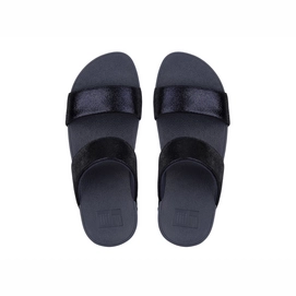 Sandaal FitFlop Shimmy™ Suede Slide Midnight Navy