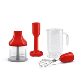 Set d'Accessoires Pour Mixeur Plongeant Smeg HBF01RDEU 50 Style Rouge