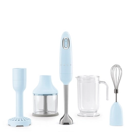 Staafmixer Smeg HBF02PBEU 50 Style Pastelblauw + Accessoires