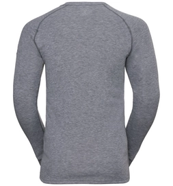 Ondershirt Odlo Men BL Top Crew Neck L/S Adam Grey Melange