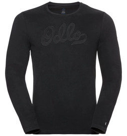 Funktionsunterhemd Odlo BL Top Crew Neck L/S Matti Black Herren