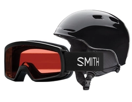 Skihelm Smith Zoom Kids/Rascal Black