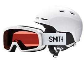 Skihelm Smith Zoom Kids/Rascal White