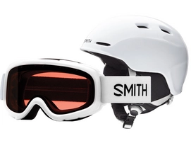 Skihelm Smith Zoom Kids/Gambler White