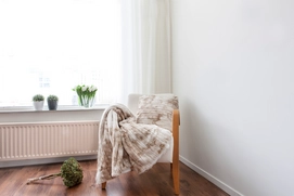 Sierkussen Heckett & Lane Grove Natural (40 x 80 cm)