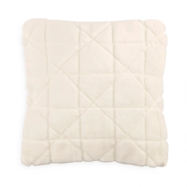 Housse de coussin Heckett & Lane Natesa Off-White Blanc Crème (50 x 50 cm)
