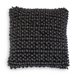 Housse de coussin Heckett & Lane Elva Gris Anthracite (45 x 45 cm)