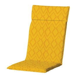 Coussin de Chaise Extérieure Madison Universal Outdoor Graphic Yellow (Dossier Haut)