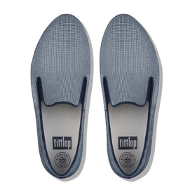 Sneaker FitFlop Superskate™ Houndstooth Print Midnight Navy