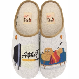 Pantoffel Hot Potatoes Men Glenealy Grey