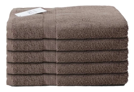 Serviette de Toilette Nightlife Taupe (50 x 100 cm) (set de 5)