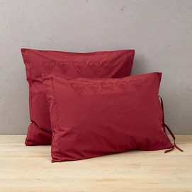 Taie d'oreiller Sylvie Thiriez Hedda Brodée Percale (65 x 65 cm)