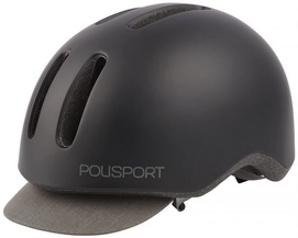 Helm Polisport Commuter Black Matte Grey